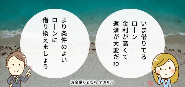 今ある借金をひとつにまとめる・お金を借り換える